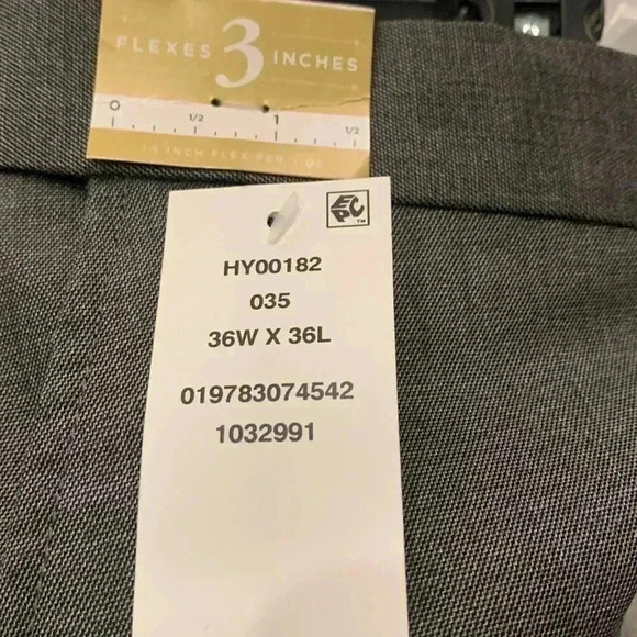 J.M. Haggar Premium Stretch Suit Pant - Flat Front - Picture 6 of 7